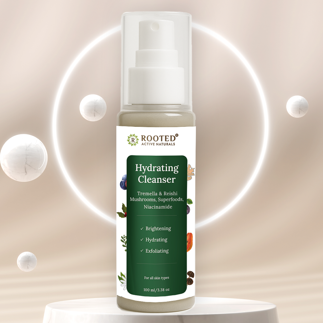 Hydrating Cleanser with Mushrooms superfoods for Soft, Glowing Skin