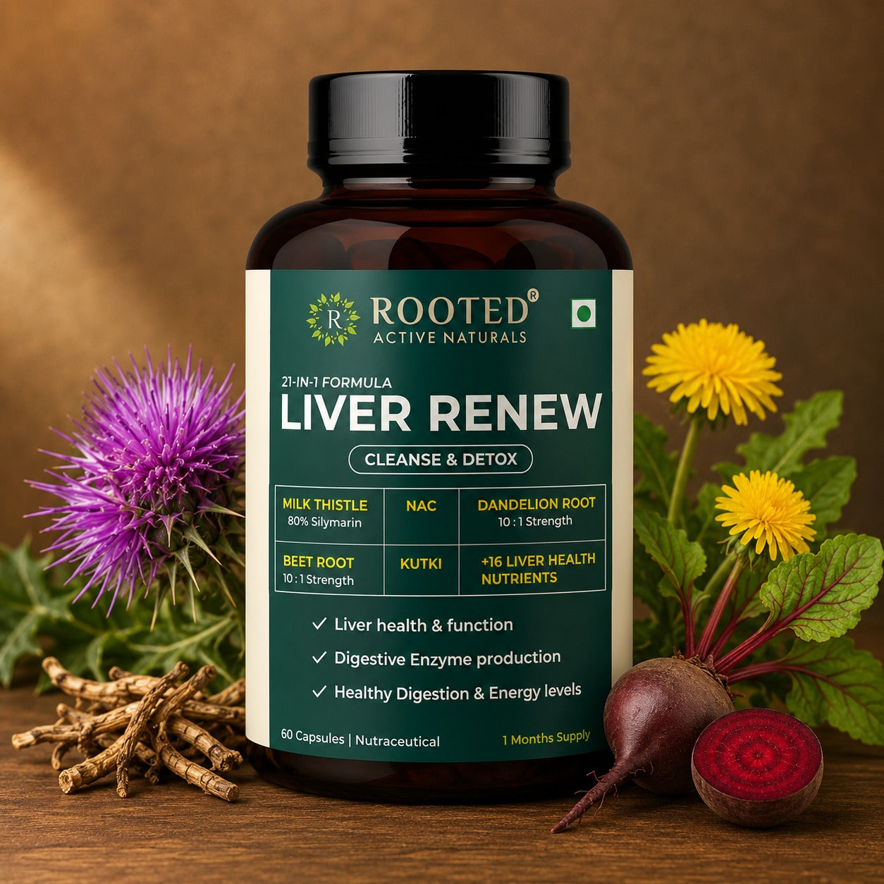 Liver Renew – 21-in-1 Liver Health & Cleansing Support Capsule