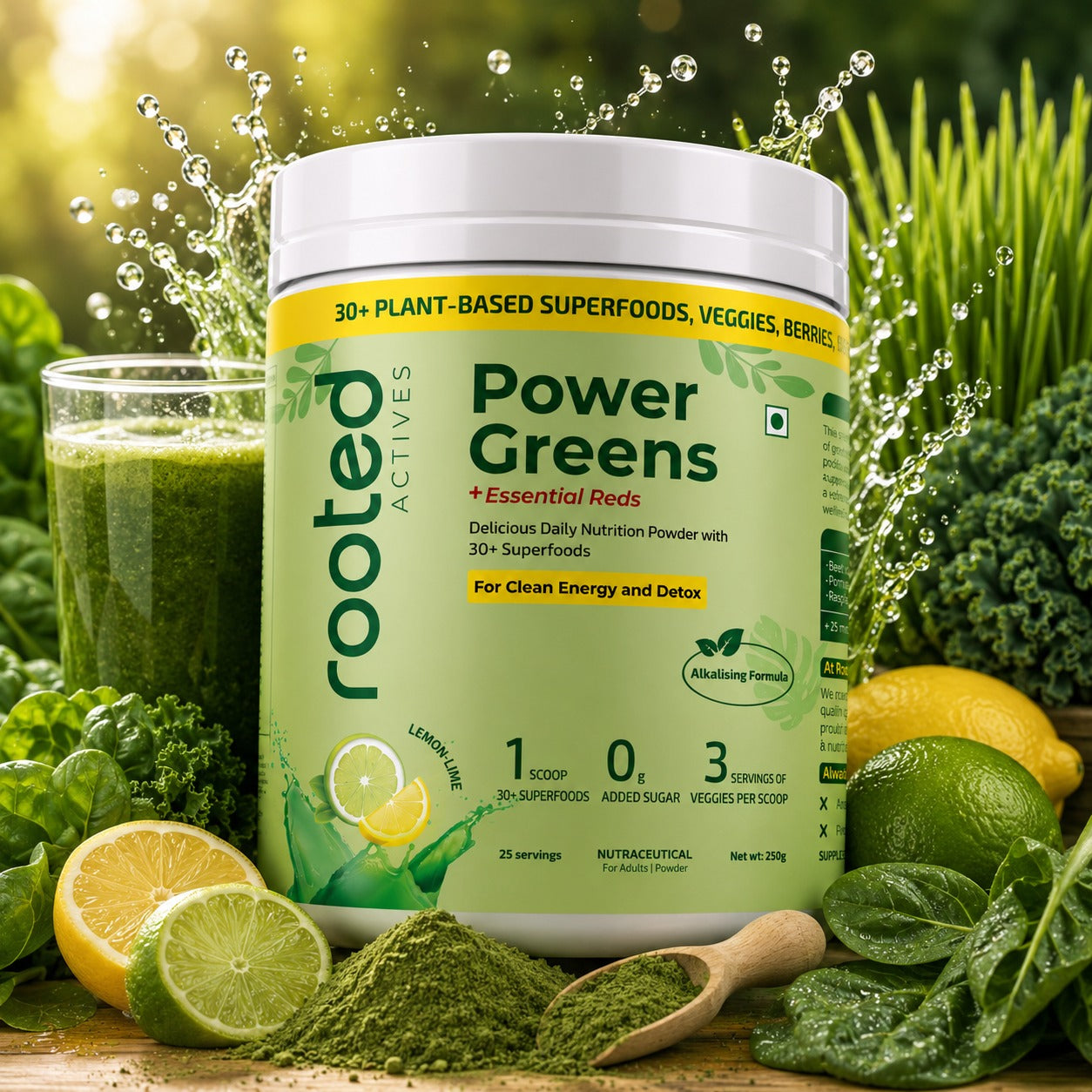 Power Greens Drink Mix | 30+ Organic Superfoods