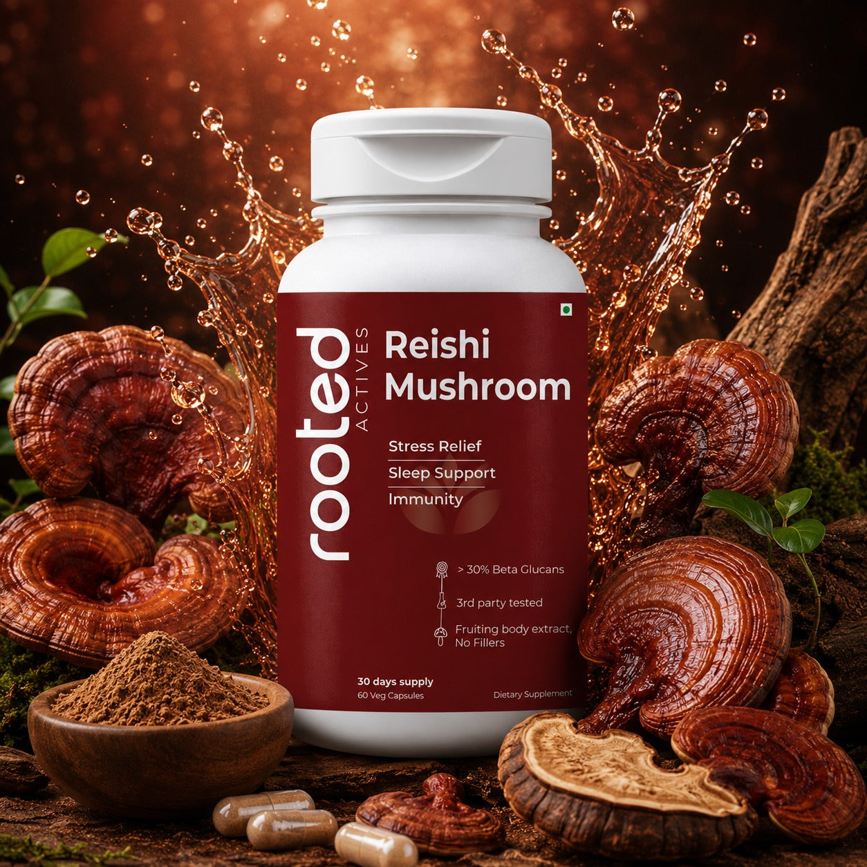 Reishi Mushroom Capsules