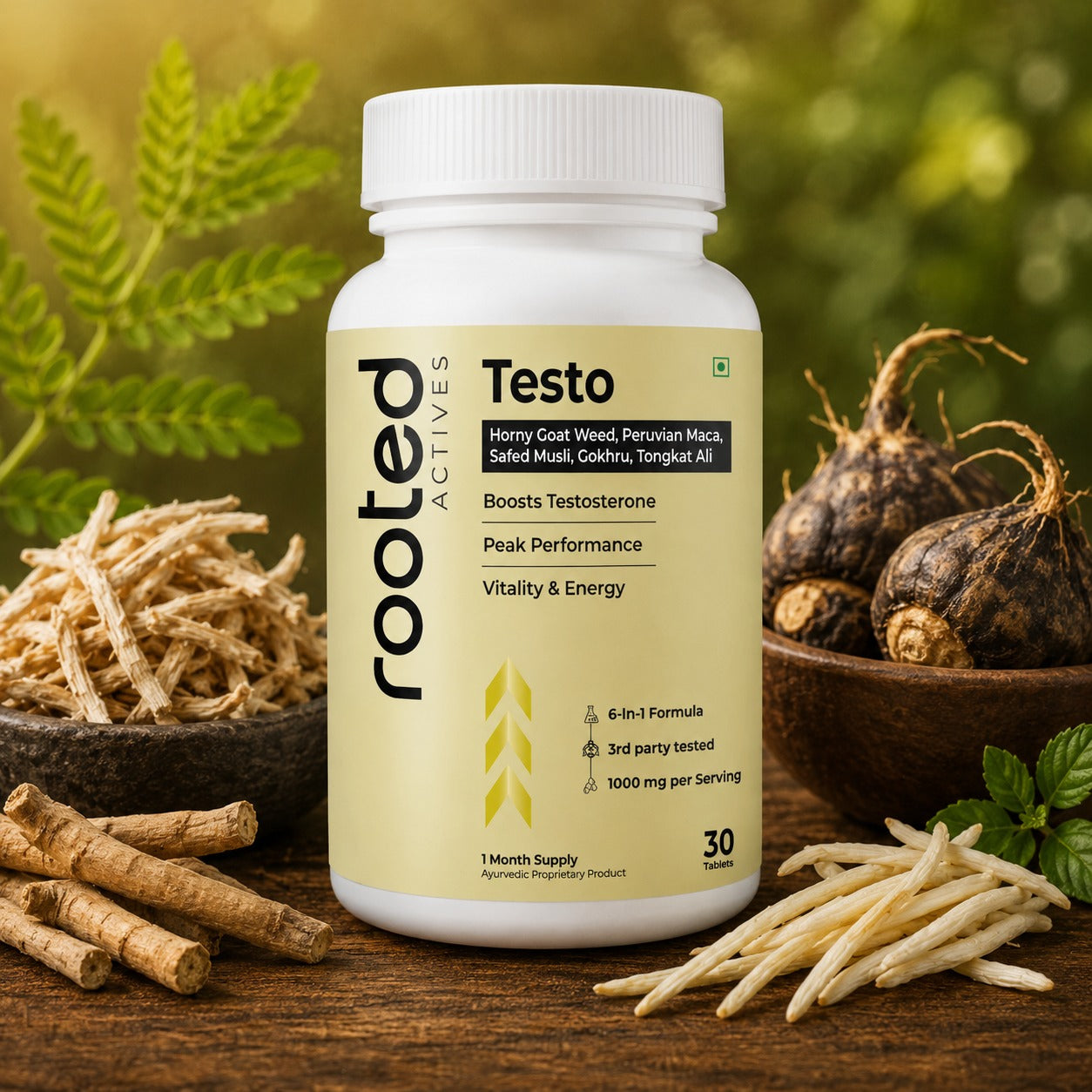 Testo Tablets Natural Vitality & Performance Enhancement for Men